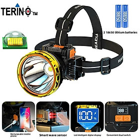 Mua Đèn pin sạc choàng đầu siêu sáng TERINO K77 (chống nước  ánh sáng trắng)