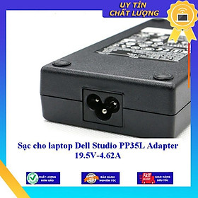 Sạc cho laptop Dell Studio PP35L Adapter 19.5V-4.62A - Hàng Nhập Khẩu New Seal