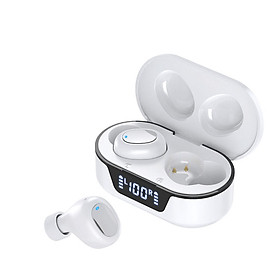 Tai Nghe Bluetooth - Tai Nghe Nhét Tai Không Dây TW16 - Cảm Ứng Vân Tay - Chống ồn - Chống nước - Kết Nối Bluetooth 5.0 - Âm Thanh HiFi
