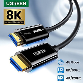 Mua Cáp HDMI 2.1 sợi quang lõi đồng  hỗ trợ 8K/60Hz  4K/120Hz chính hãng Ugreen hàng chính hãng