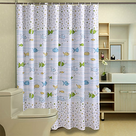 Rèm Phòng Tắm Vuông Dày Chống Thấm Nước Mercure (180 x 200cm)