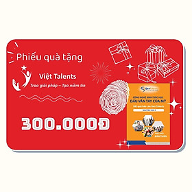Hình ảnh sách Phiếu Quà Tặng Việt Talents 300.000đ 
