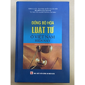 Hình ảnh Đồng Bộ Hóa Luật Tư Ở Việt Nam Hiện Nay (Sách Chuyên Khảo) - TS. Nguyễn Mạnh Thắng