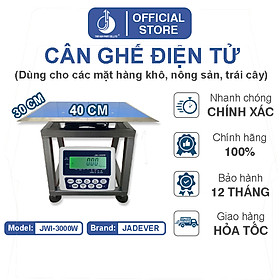 Mua Cân Ghế Điện Tử JWI-3000W - Mặt Bàn Cân 300x400MM