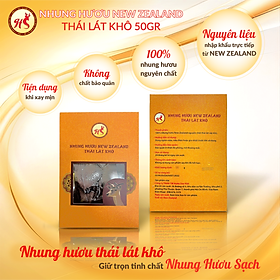 Nhung Hươu Newzealand thái lát khô 50gram