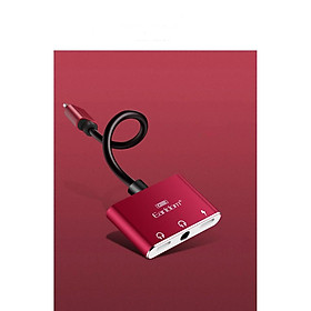 Mua Cáp Chuyển Iphone Lightning sang 2 Cổng Lightning và 1 cổng 3.5 EarlDom OT30 - Hàng Chính Hãng
