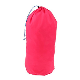 Waterproof Nylon Drawstring Bag Pouch Travel Camping Hiking Storage Organizer - M