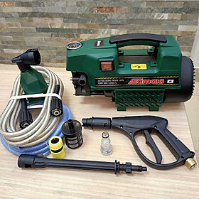 Máy rửa xe áp lực Samaki dùng điện gia đình 220V - tặng bình tạo bọt tuyết