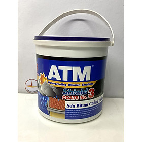 Mua Sơn bitum chống thấm 3 5KG màu đen