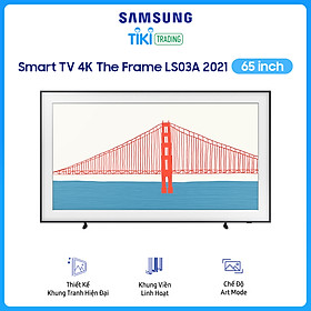 Smart Tivi Qled The Frame Samsung 4K 65 inch QA65LS03A