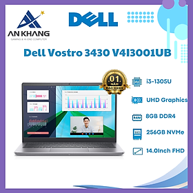 Mua Dell Vostro 3430 V4I3001UB (Core i3-1305U | 8GB | 256GB | Intel UHD Graphics | 14inch FHD | Ubuntu | Xám) - Hàng Chính Hãng - Bảo Hành 12 Tháng
