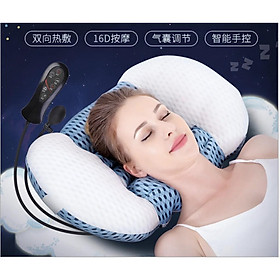 Gối Massage Cơ Học 16D Massage Mechanical Air - hàng cao cấp 