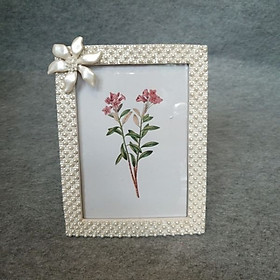 Khung hình hạt trai chữ nhật K31F112W - KH