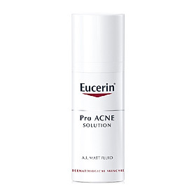 Kem Kiểm Soát Dầu cho Da Mụn Eucerin ProACNE Solution Matt Fluid (50 ml)