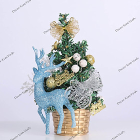 Cây Thông Nhí TNM21 Cây 20cm Trang Trí Giáng Sinh Cây Thông Noel