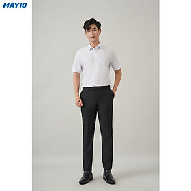 Áo Sơ mi nam cộc tay May 10 form Regular mã 010124010