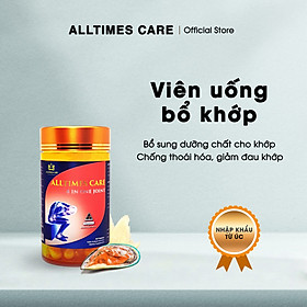 Thực phẩm bảo vệ sức khỏe hỗ trợ giảm đau khớp ALLTIMES CARE 4 IN ONE JOINT - Hộp 60 viên