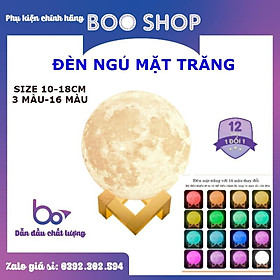 Mua Đèn Ngủ Mặt Trăng 3D - size 10cm-13cm-15cm-18cm-20cm