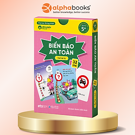 Flashcard Vẹt Du Ký - Biển Báo An Toàn - 32 thẻ - Alpha Books
