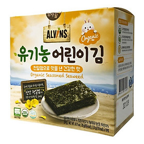 Rong biển hữu cơ cho bé - Alvins (Hàn Quốc)