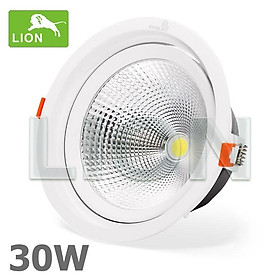 Mua Đèn LED Âm Trần Rọi Tròn 10W/20W/30W - Đèn Spotlight Chip COB - Điều Chỉnh Góc Linh Hoạt - Tuổi Thọ Trên 60.000H