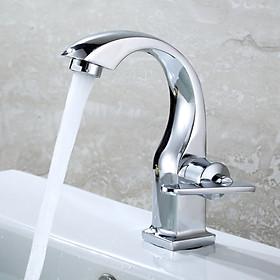 Mua Vòi lavabo chỉ lạnh hợp kim kiểu mới cách tân - Hàng ITALIA TG có dây cấp nước