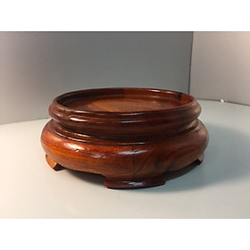 Đế Bát Hương chất liệu gỗ hương (kê bát hương) - 5,5x18 cm
