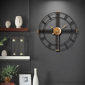 Đồng hồ treo tường trang trí đường kính 50cm - Đồng hồ phù điêu cao cấp - Đồng hồ thông minh, nghệ thuật đẹp
