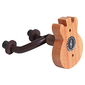 Wood Wall Mount Guitar Hanger Hook Holder for Electric Acoustic Guitar
