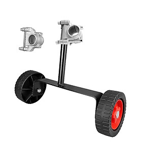 String Trimmer Support Wheels with Fixed Connector Flexible for Grass Cutter