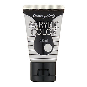 Tuýp Màu Vẽ Acrylic Pentel 28ml WA2-T149 - Pearl White