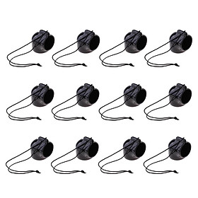 12x Scuba Diving Dive Tank Yoke Valve Threaded Dust Plug, Protection Cover