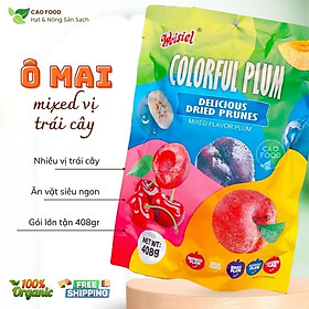 [408GR] Ô mai Colorful Plum mixed đủ vị từ trái cây & ô mai chua ngọt tự nhiên - ăn vặt siêu ngon đỉnh phải thử