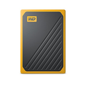 WD Portable SSD My Passport Go 2TB USB 3.0 High Speed Mobile Hard Disk Portable Shockproof External Hard Drive Yellow