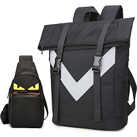 Combo Balo Arrow Cao Cấp Và Túi Đeo Chéo Halloween Thời Trang PRAZA - BL173DC106
