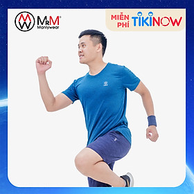 Áo thun thể thao nam MRM Active Pro thấm hút mồ hôi tốt co dãn thoải mái vận động