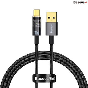 Cáp sạc nhanh tự ngắt Gen2 USB to Type-C 100W Baseus Explorer Series- hàng chính hãng