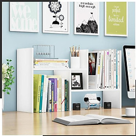 Mua Kệ Sách Gỗ Kệ Sách Để Bàn Làm Việc Lắp Ghép Đa Năng - GP62