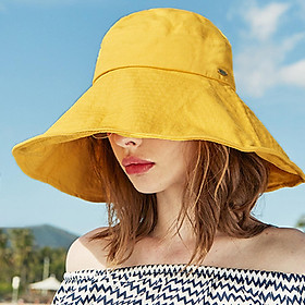 Women Men Bucket Hat Wide Brim Hats Sun UV Protection Fishing Cap - L