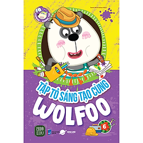 Sách Tập Tô Sáng Tạo Cùng Wolfoo