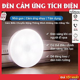 Đèn Cảm Ứng Chuyển Động, Đèn Led Dán Tường Cảm Biến Thông Minh Không Dây Dán Tủ Quần Áo, Cầu Thang, Phòng Ngủ...