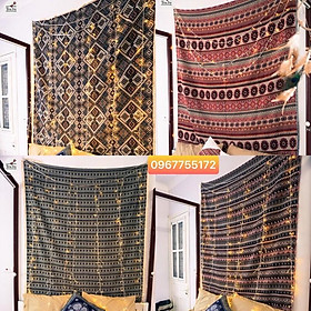 Tấm  treo tường  vải thổ cẩm ( khách chọn màu ib gửi cho shop nhé)