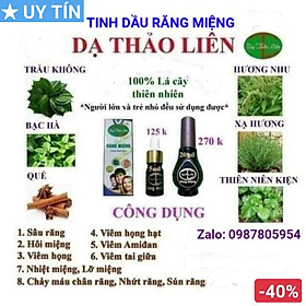 Mua Tinh Dầu Răng Miệng Dạ Thảo Liên 20ml & 5ml