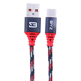 Mua Dây Cáp Bọc Dù Cổng Type-C BYZ BL-690t (1m) - Hàng chính hãng