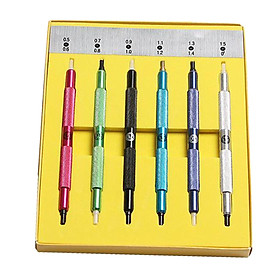 6pcs Watch Hand Presser Fitting Tool Hands Press Watchmakers Repair Tool