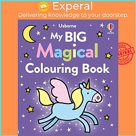 Sách - My Big Magical Colouring Book by Jenny Addison (UK edition, paperback)