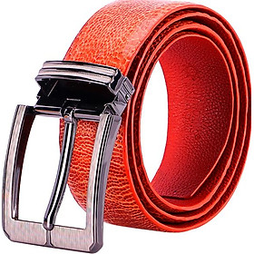 Thắt Lưng Nam Da Đà Điểu Bản Lớn Đầu Kim Huy Hoàng HT4423 - Vàng