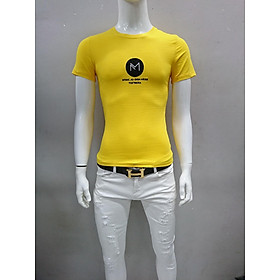 Áo thun nam họa tiết chữ M trước ngực đầy phong cách