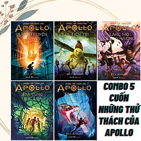 Combo 5 cuốn Những thử thách của Apollo