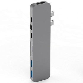 Mua Cổng chuyển đổi dành cho MacBook HyperDrive PRO 8-in-2 Hub cổng kkết ối USB-C USB-C độ phân giải 4K - hàng chính hãng